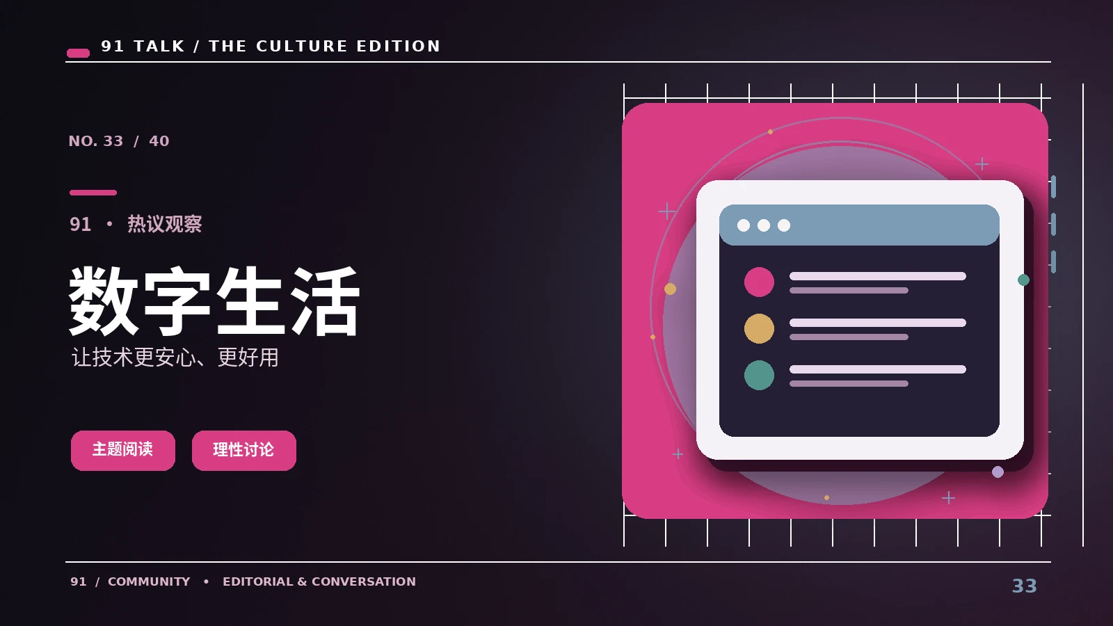 数字生活栏